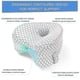 thumbnail image 4 of Heart Shaped Orthopedic Sleeping Pillow For Legs Wedge Cushion With Knee Support Sciatica Pads Body Cushion-ykc-, 4 of 5