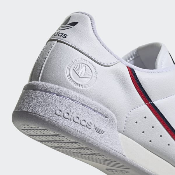 Tenis Adidas Mujer Continental 80 Vegan Blanco 23 cm Bodega