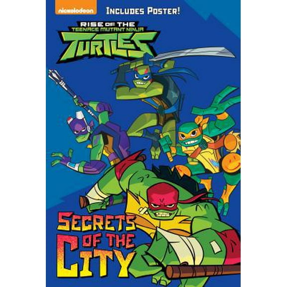 Pre-Owned Secrets of the City (Rise of the Teenage Mutant Ninja Turtles #2) (Paperback) 0525645047 9780525645047