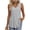 313#Gray, variant on Womens Tank Tops 2026 Boho Fashion Clothing Flowy Peplum Top Sleeveless V Neck Babydoll Tank Top Army Green L