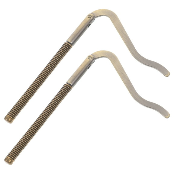 Masteelf 2-Pack Metal Spring Money Clips Portable Wallet Cash Holder Check Clip and Compact