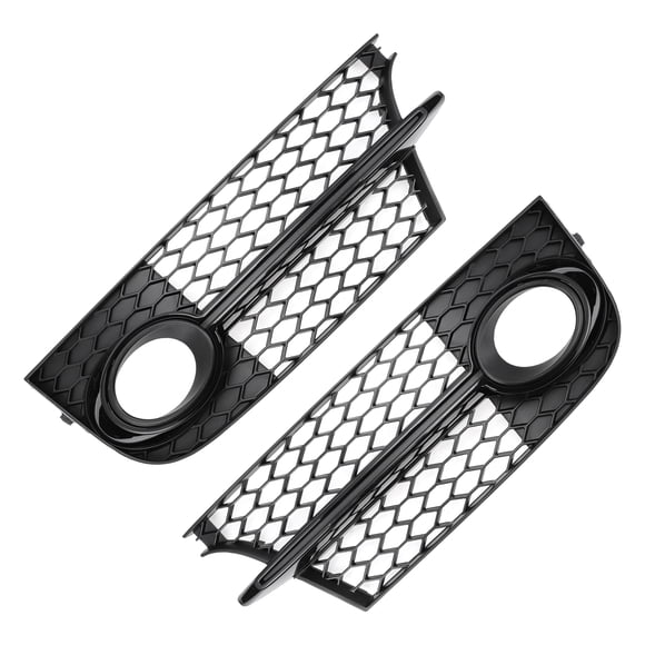 Unique Bargains 1 Pair Car Front Left Right Fog Light Grill for Audi TTS Quattro 2011-2015 No.8J0807681K/8J0807682K ABS