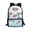 Cow Pattern, variant on Uourmeti Large Capacity 17 Inch Backpack for School Travel, Spacious Interior Smooth Zippers Non Fade School Backpack, Cat Ice Cream Pattern