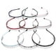 thumbnail image 5 of EeaseMX 8 piezas elegantes para diademas de metal de la banda de pelo cubierto de tela con dientes para mujeres hombres, 5 of 7