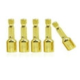 thumbnail image 2 of Aodebiao Magnetic Hex Bit Sleeve Set High Torque Chrome Steel Drill Bits for Power Tools Screwdriver Impact Driver Professional Construction Home Repair Fastening, 2 of 9