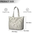 thumbnail image 2 of Sac Weekender Fleurs Tropicales Feuilles Boho Floral de Voyage, Léger, Multiples Poches, pour Femmes, 2 of 5