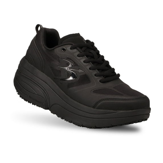 Gravity Defyer Women's G-Defy Ion Athletic Ion Running Sneakers (Black, 9.5 B(M) US Women)