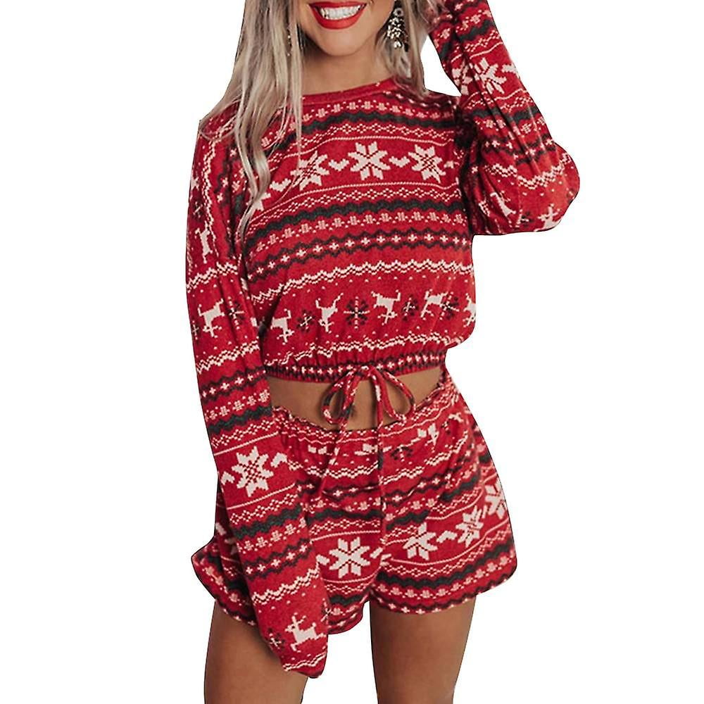 Womens christmas pajamas shorts sale