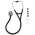 thumbnail image 2 of Cardiology Stethoscope Stainless + PVC Professional Stethoscope Professional For Children Adults  Auscultation, 2 of 8