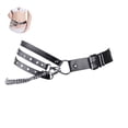 thumbnail image 3 of Cinturon De Cuero Punk Para Mujer Cinturon De Cuero Punk Para Mujer Cintura Pierna Correa De Cinturon Ajustable Con Borla De Cadena De Metal ANGGREK Otros, 3 of 8