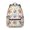 Pioneer Flower Floral-3, variant on Pioneer Flower Floral Print Pattern Backpack for School, Cute School Bag with Adjustable Shoulder Straps and Padded Back, 15.3"x11"x7.1"