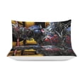 thumbnail image 3 of Transformers 3-Piece Comforter Set for Bedroom, Transformers Bedding Set for Kids Adults, Soft Microfiber Duvet Cover Set with Zipper Closure, 1 Duvet Cover + 2 Pillow Covers, 3 of 8