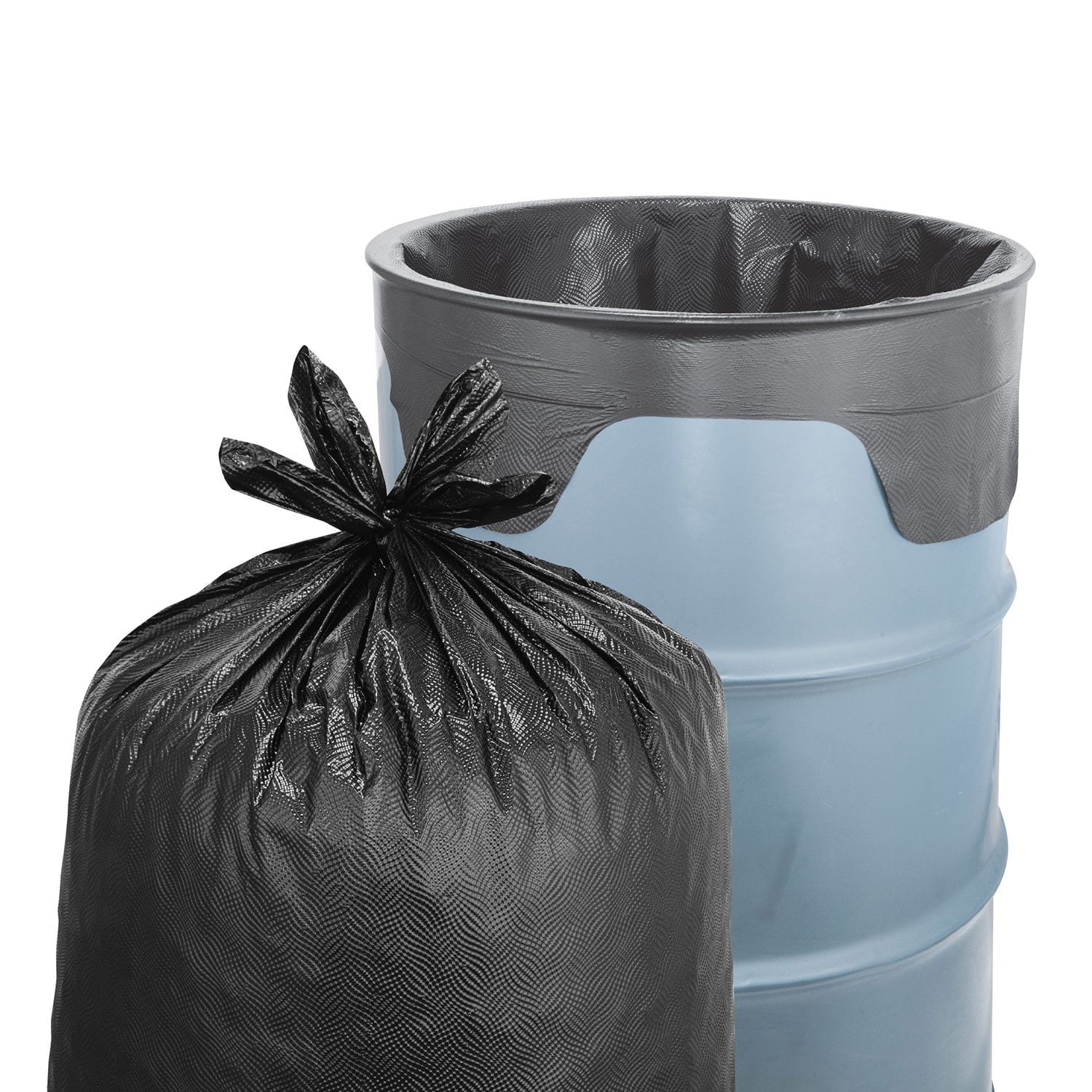 M M Heavy Duty 55-Gallon Drum Liner Trash Bags, 80 ct.