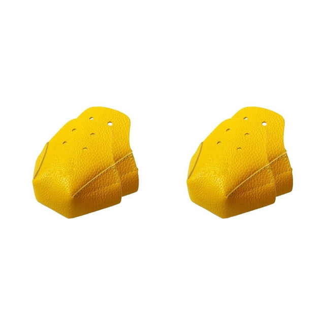 Protectores para dedos de los pies Toystoory 1 par cuero PU 4 agujeros universales Type2 NO2