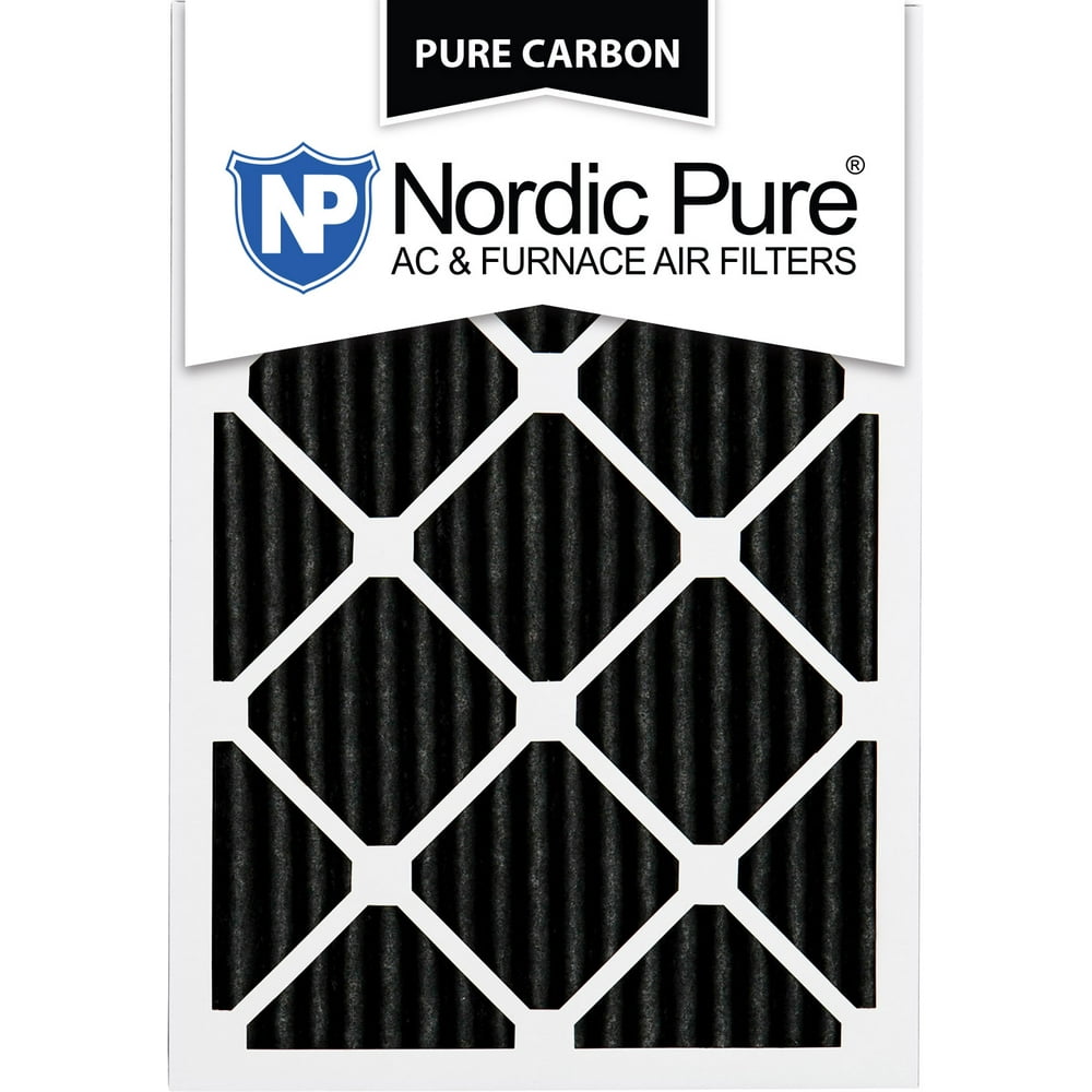 20x25x1 Pure Carbon Pleated AC Furnace Air Filters Qty 3