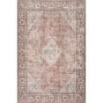 thumbnail image 5 of Nuloom Hillstone Collection Traditional Vintage Medallion Area Rug, 4' x 6', Maybelle Burgundy, 5 of 7