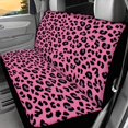 thumbnail image 2 of Psesaysky Pink Leopard Pattern Stretch Car Back Seat Cover for Interior Car Interior, Comfortable Seat Bottom Cushion Covers Non-Slip Car Seat Cushions, 2 of 7