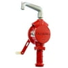 Fill-Rite FR113 Fuel Transfer Rotary Hand Pump w/Pail Spout & Suction Pipe