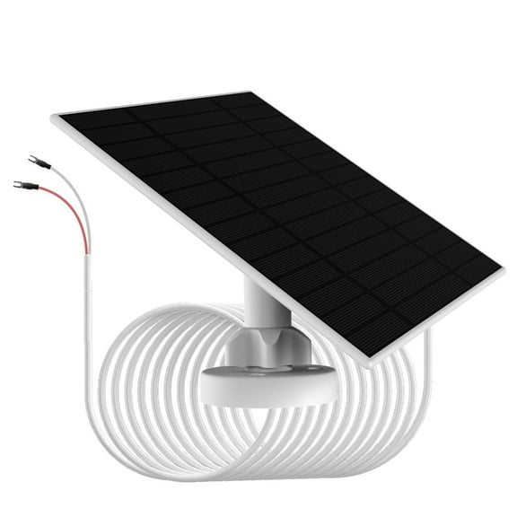 6W Solar Panel 360 Adjustable Bracket Wall Mount Doorbell Battery Charger Board