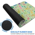 thumbnail image 6 of Long Mouse Pads for Desk,Green Dinosaurs Cacti Pattern Desk Mats on Top Of Desks, Desk Mouse Pad Extra Large with 3mm Non-Slip Base and Stitched Edge for Gaming,Office,Work,Home 31.5"x11.8", 6 of 6