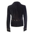 thumbnail image 2 of Luciano Abitboul Women's Suede Blazer Style Jacket Sz Small Black, 2 of 2