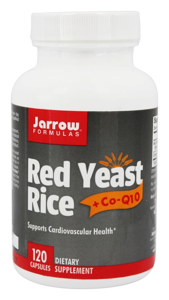 Jarrow Formulas Red Yeast Rice + CoQ10 120 Capsules Walmart Canada