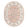 thumbnail image 3 of Unique Loom Aurelia Collection Area Rug - Hadrian (7' 10" x 10' Oval Rose/Gray), 3 of 7