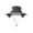 Dark Gray, variant on Ohmyroo Solar Powered Fan Hat For Outdoor Fishing Hiking Gardening With 800mAh USB Rechargeable Fan Adjustable Gray