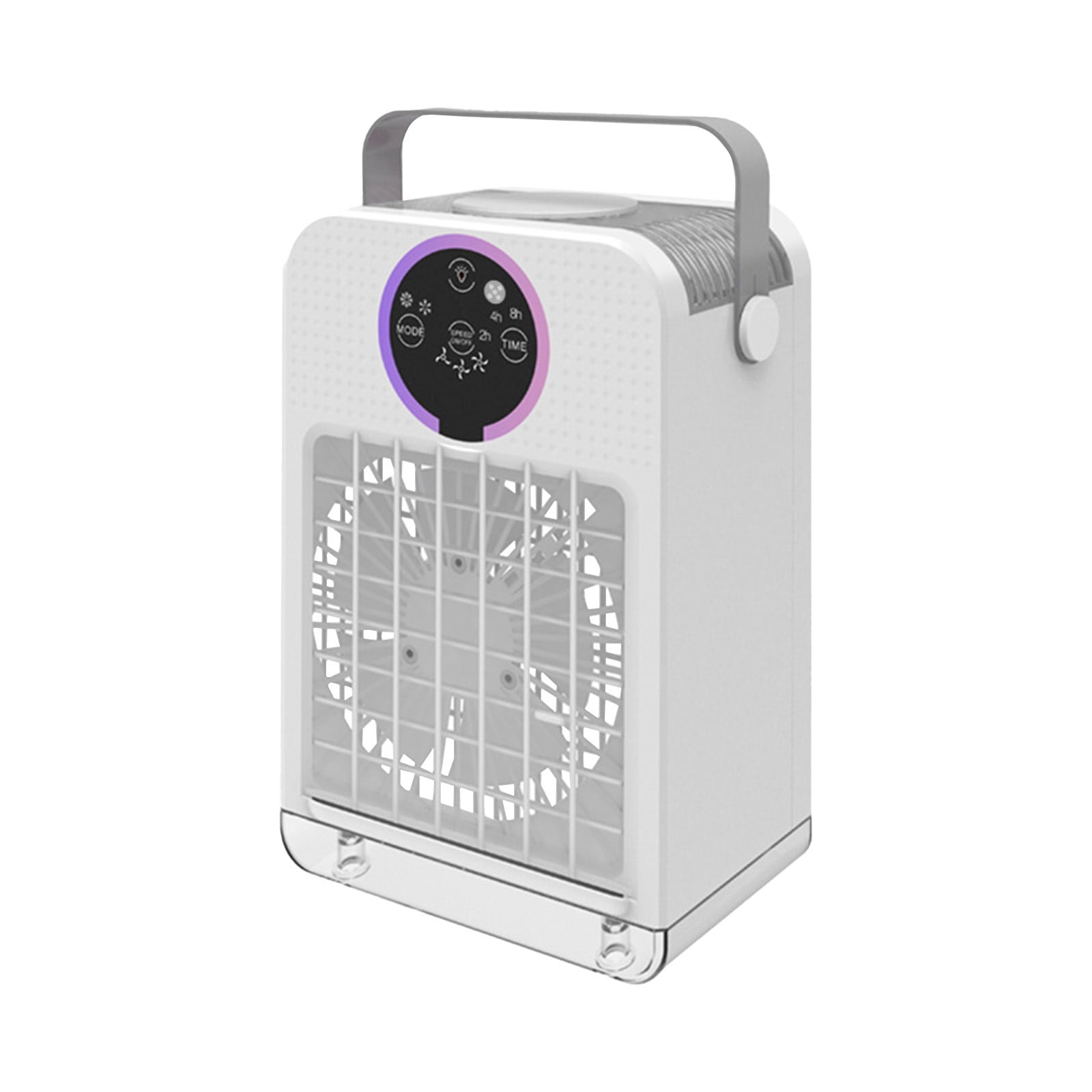 Portable Air Conditioners,3-IN-1 Evaporative Swamp Cooler,Windowless Air Conditioner,3 Speeds,Display Screen Colorful Lights,Smart Remote & Touch Control,for Bedroom,Indoor