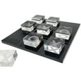 thumbnail image 3 of OnDisplay 3D Luxe Acrylic Tic Tac Toe Set (Black/Clear), 3 of 6