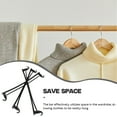 thumbnail image 4 of 10 Pcs Hanger Crossbar Pants Hanger Hangers Non-slip Bars Home Supplies Plastic Bottom Rods Hanger Part, 4 of 6