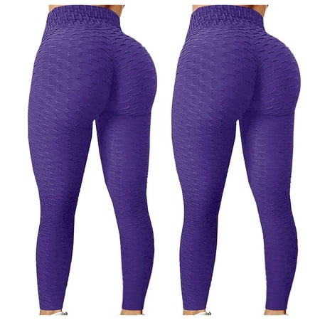 

MIARHB pajamas for women sale Bud silk pajamas 2PC Women s Bubble Hip Lifting Exercise Fitness Running High Waist Yoga Pants