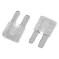 thumbnail image 6 of Unique Bargains 6pcs 25A 25Amp Car Mini Blade Fuses for Boat Truck RV Camper Motorcycle SUV Replacement Fuse White, 6 of 6