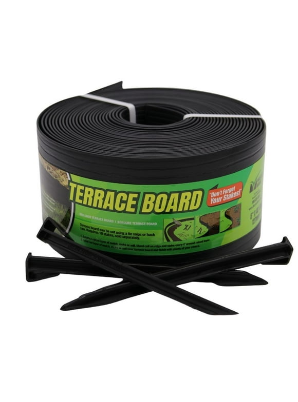 Plastic Landscape Edging in Lawn Edging