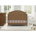 thumbnail image 2 of Delta Children Perry 6-in-1 Convertible Crib, Greenguard Gold Certified, Converts to Toddler Bed, Daybed, Sofa Bed & Full-Size Bed with/without Headboard, Fits Standard Crib Mattress, Chestnut, 2 of 15