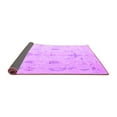 thumbnail image 2 of Ahgly Company Indoor Square Oriental Purple Traditional Area Rugs, 4' Square, 2 of 4