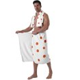 thumbnail image 2 of Colevkie 2 Pcs Men's Wearable Bath Skirt & Towel Set Quick Drying and Absorbent Bathroom Wrap Set for Home Spa Hotel Beach with Adjustable Closure, 2 of 7