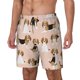 thumbnail image 1 of Fotbe Beagle Dog On Brown Traje de Baño para Hombre – Shorts de Natación de Secado Rápido con Forro y Bolsillos-XX-Large, 1 of 6