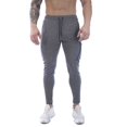 thumbnail image 4 of Vedolay Mens Linen Pants 2023 Linen Pants Loose Fit Solid Pant Lightweight Dark Gray,L, 4 of 4