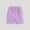 Purple, variant on Kiviey Girls Basketball Shorts 100% Cotton Fashion Casual Sports Shorts Print Five Quarter Pants Size 2T-8Y