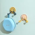 thumbnail image 5 of Adhesive Wall Hook 360 Rotatable Clock Hooks Utility Waterproof Pothooks For Bag (yellow Blue 2pcs), 5 of 5