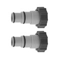 thumbnail image 2 of Adaptador de manguera de piscina de repuesto de 2 piezas, de 1,25 a 1,5 pulgadas, tipo A, para filtro de piscina., 2 of 14