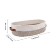 thumbnail image 2 of Multifunctional Weaving Storage Basket for Bathroom, Living Room, and Bedroom – Elegant Decorative Organizer for Toilet Tank, Countertops, and Home Decor Solutions, 2 of 5