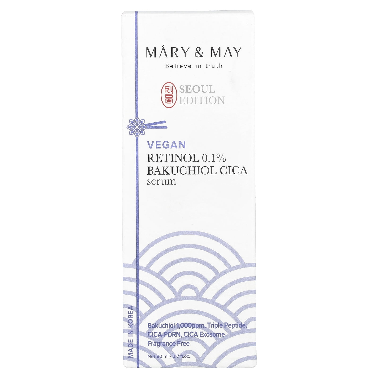 Mary&May Retinol 0.1% Bakuchiol Cica Serum