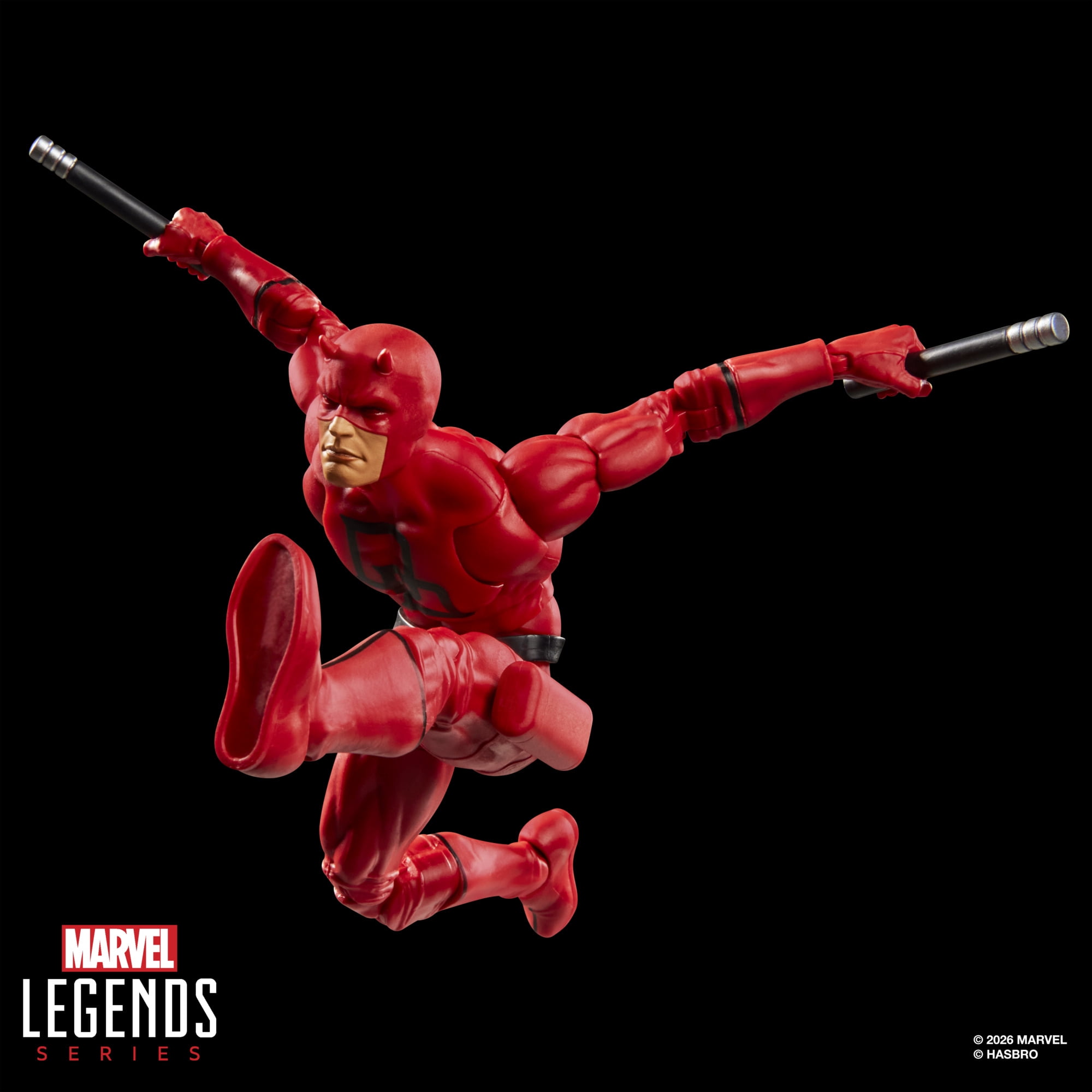 Marvel Legends Series Secret Wars Daredevil, Marvel Comics Collectible 6 Inch Action Figure