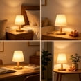 thumbnail image 2 of Small Bedside Table Lamp for Bedroom , Warm Soft Light, Adjustable Small Desk Lamp for Reading and Nightstand, 2 of 6