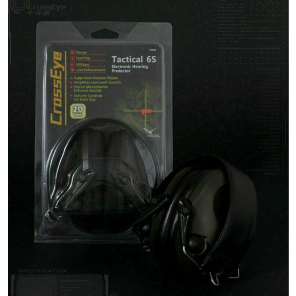 Cocobaby Military Soundproof Earmuffs Electronic Ear Muffs Shooting Hearing Protect