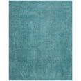 thumbnail image 2 of SAFAVIEH Reno Deacon Solid Polyester Shag Area Rug, Turquoise, 8' x 10', 2 of 8