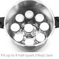 Barton Large 23 Quart Stovetop Pressure Cooker with Canner Dial Gauge