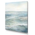 thumbnail image 2 of Designart "Minimalist Charm Of Oceanic Waves I" Ocean Wall Art Prints, 2 of 7